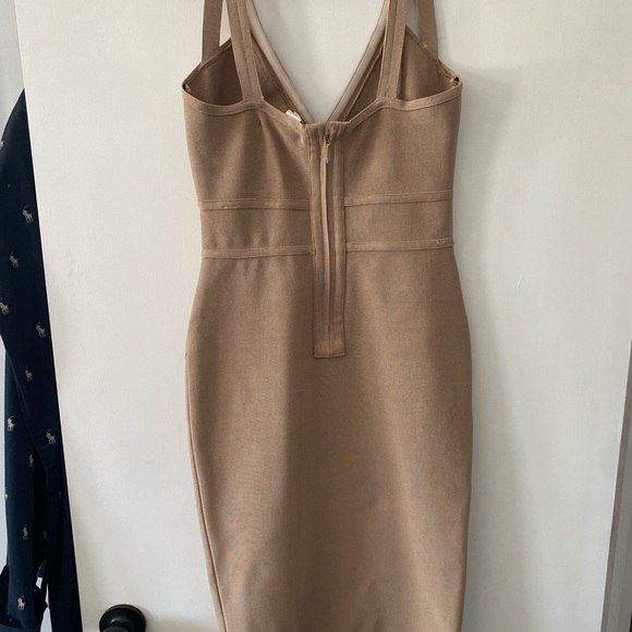 Marciano gold dress - Picture 2 of 4